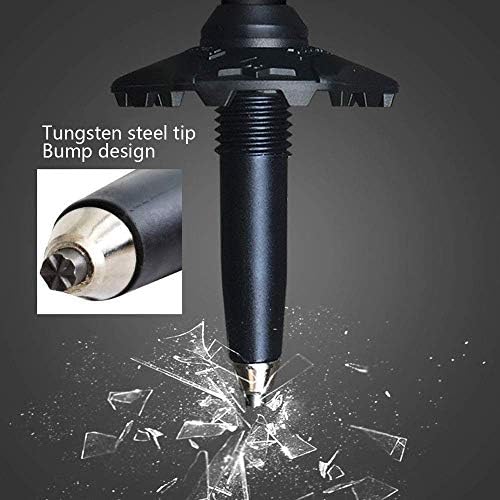 Telescopic Ergonomic Adjustable Handle with Quick Lock Anti-Shock System Trekking Poles for Hiking, Trekking, Camping, Travel