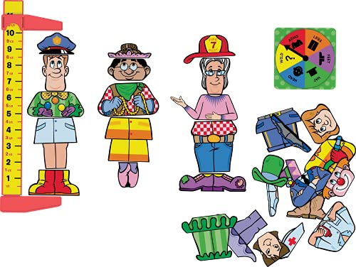 Jax How Tall Am I Game Multi Color, 5" #TOP2