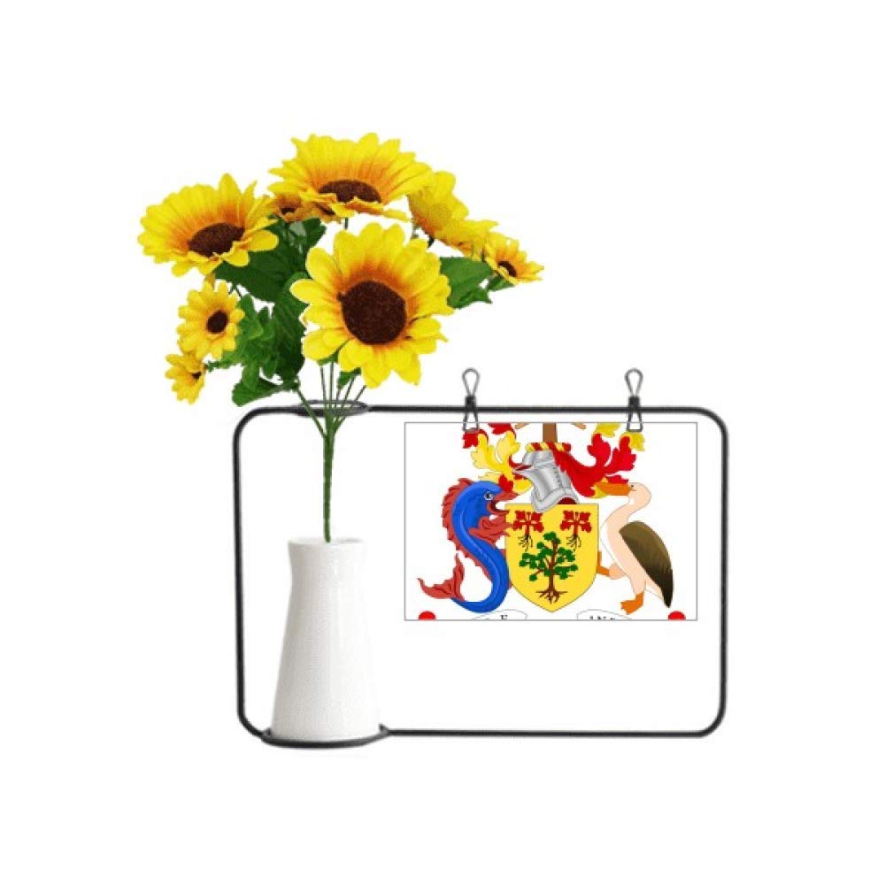 Tournesol artificiel durable Barbade pour décorer sans entretien