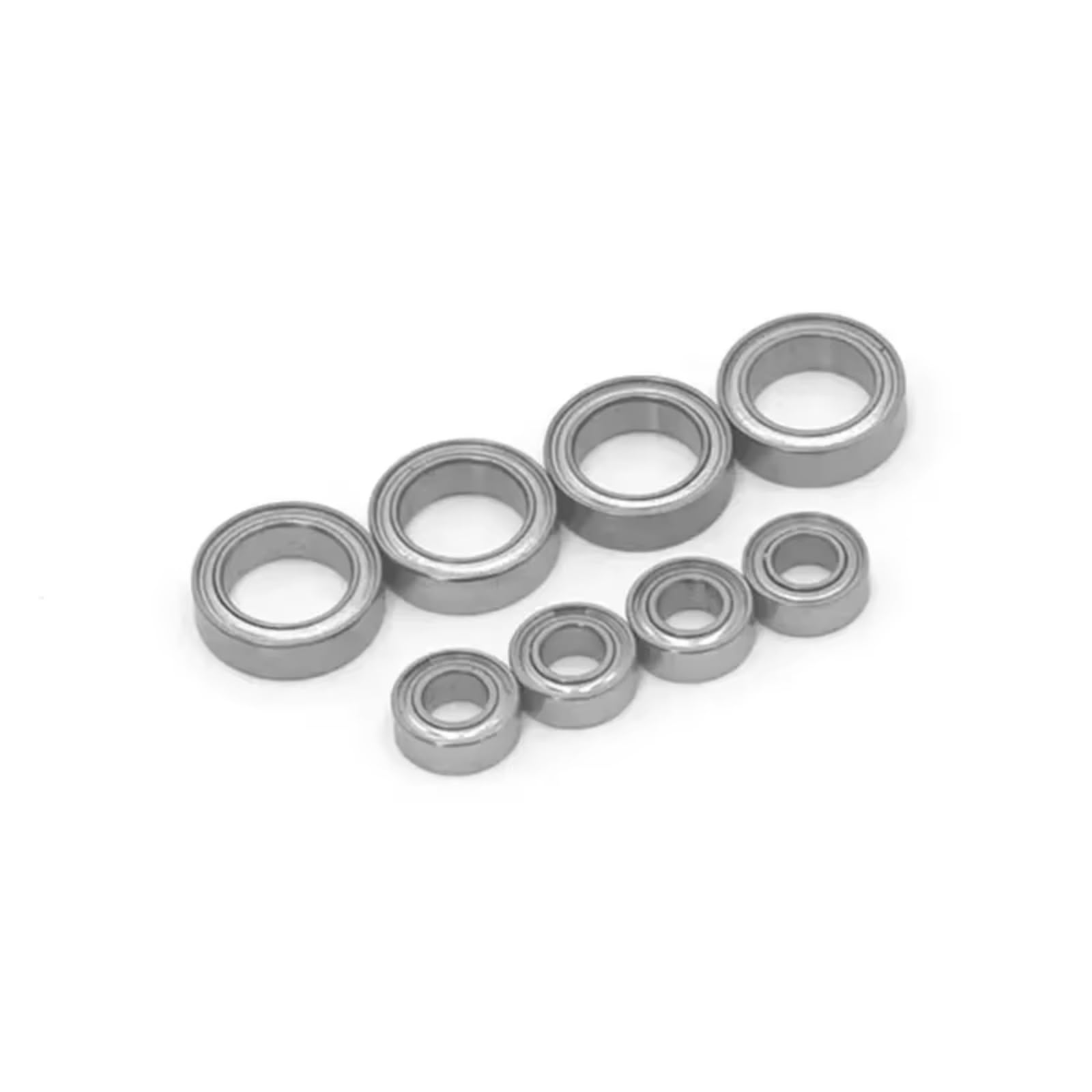 for HSP for Himoto E18 for WLtoys 1/18 RC Car Spare Parts A949 A959 A969 A979 A959-B A949-33 A949-36 8PCS Ball Bearings RC Upgrade Accessories
