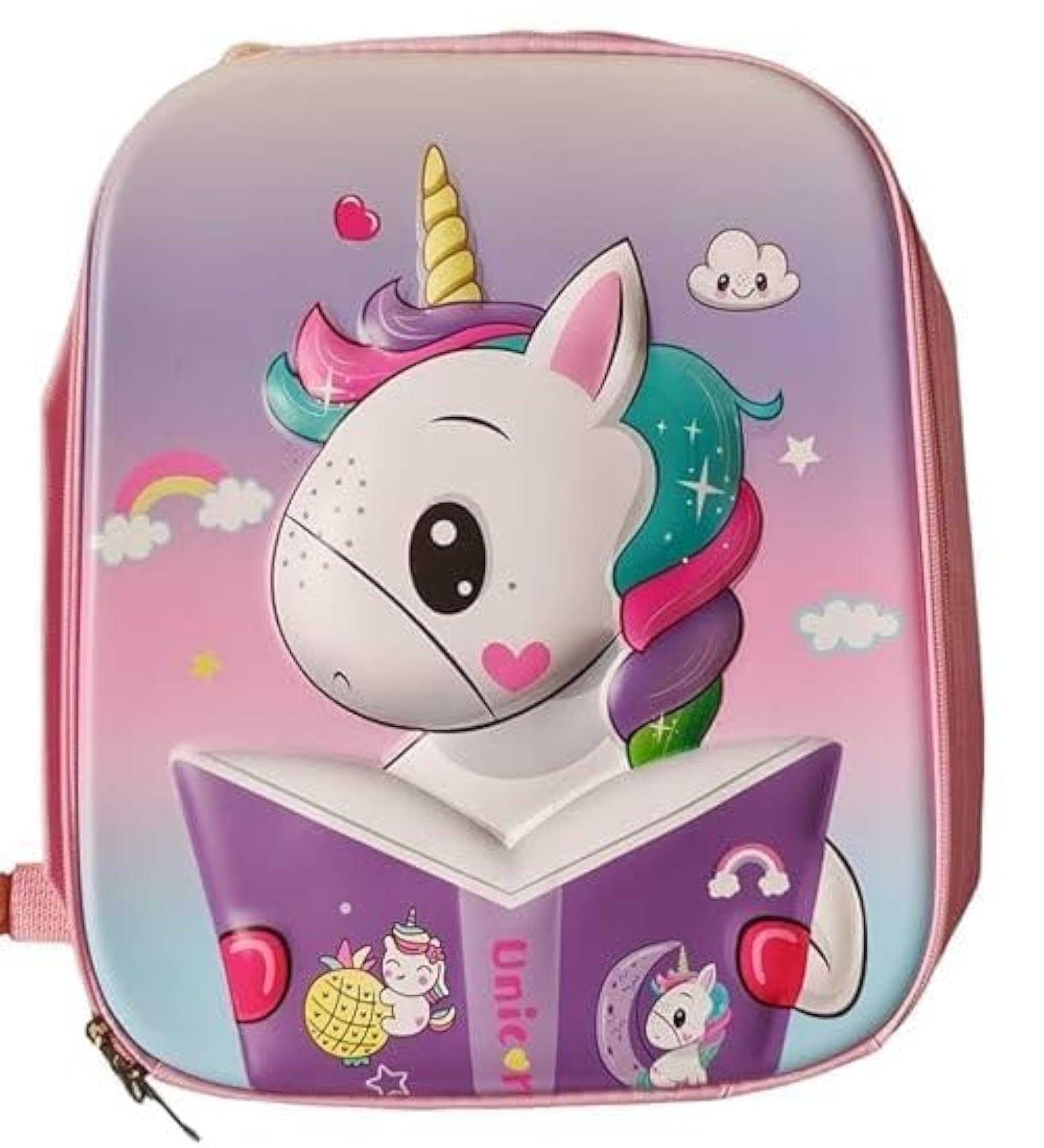 3D Cartoon Shape Hardtop Backpack for Kids, Casual School Bag