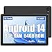 Whitedeer Tablet 10 Pulgadas Android Tablet 8GB RAM + 64GB ROM (hasta 1TB TF), Pantalla IPS HD 1280x800, Cámara Dual 8MP + 5MP, Batería 5000mAh, WiFi 6+BT5.4, GMS Widevine L1, Face ID