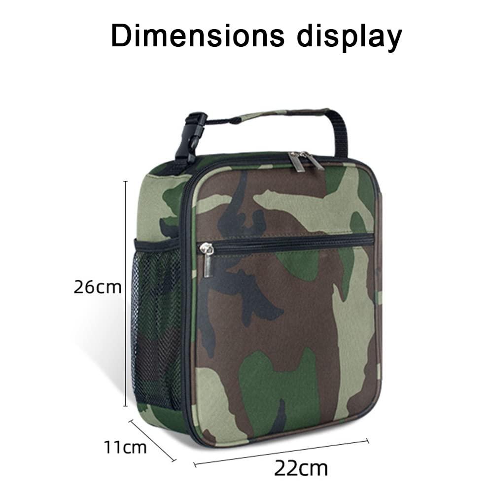 Sac isotherme pliable, sac isotherme réutilisable, sac de pique-nique en plein air, isolé froid et chaud, sac à déjeuner isotherme 6L, sacs isothermes pour le travail, l'école, le déjeuner, le pique
