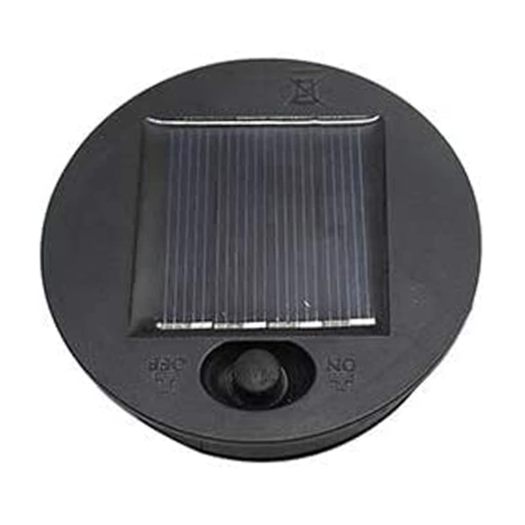 Solar Replacement Top LED Lantern Lights Replacement Solar Panel Lamp Battery Box for Outdoor 7cm Diameter,lamp