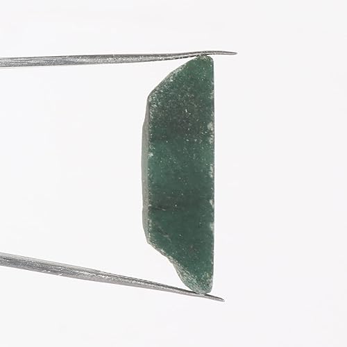 Miniatura 2 de Gemhub 22.70 ct Piedra Suelta Sin Cortar Jade Verde Sin Tratar para Decoración, Joyería
