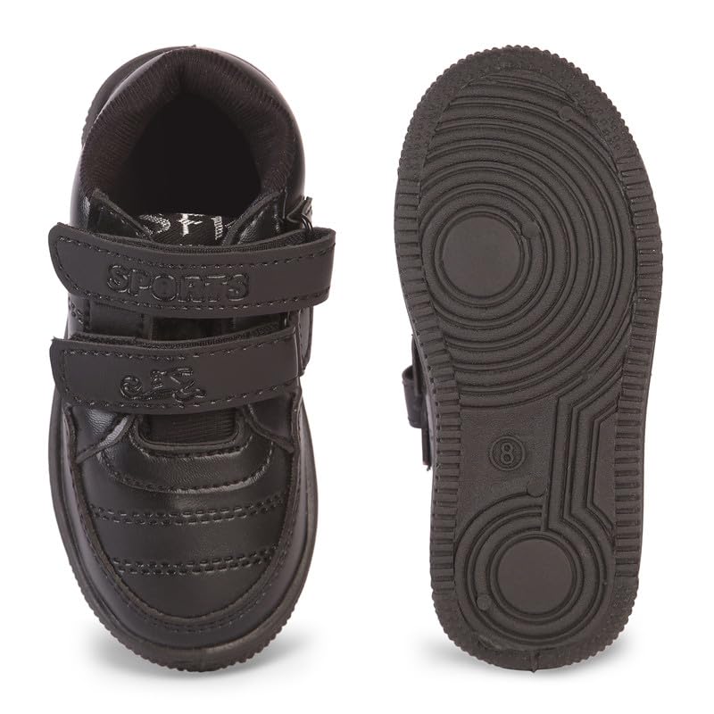 CHIU Uniform School Shoes for Baby Boy and Baby Girl in Black Colour 5 51Vd5tVjOCL