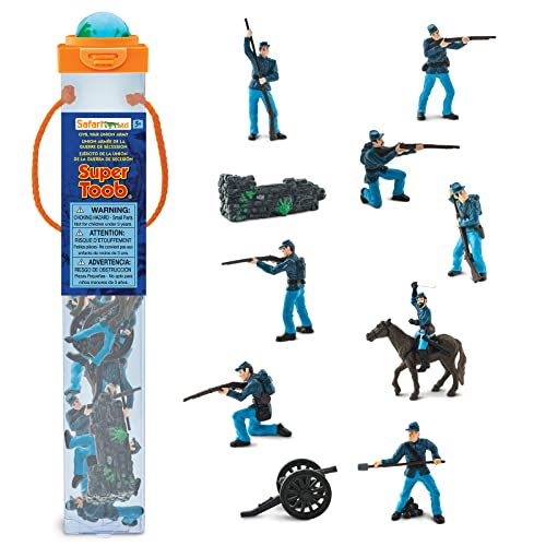 Super TOOB Guerre Civile Safari Ltd cadeau idéal pour petit collectionneur