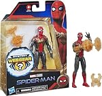 Hasbro Marvel Spider-Man 6-Inch Mystery Web Gear Iron Spider Integrated Suit Action Figure, Includes Mystery Web Gear Armor Accessory and Character Accessory, Ages 4 and Up, F1916