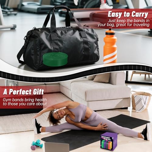 Jamestry 5-Level Resistance Loop Bands (5–125 lbs) — view 7