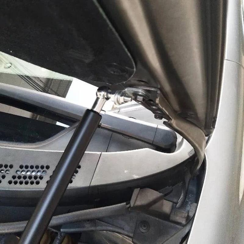 Couvercle de capot Civic 8th amortisseur de levage finition carbone argent