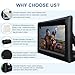 Inflatable Movie Screen Outdoor Projector Screen with Air Blower Storage Bag - Front/Rear Projection, Easy Set Up Blow Up Screen for Backyard Movie Night, Theme Parties, Celebrations