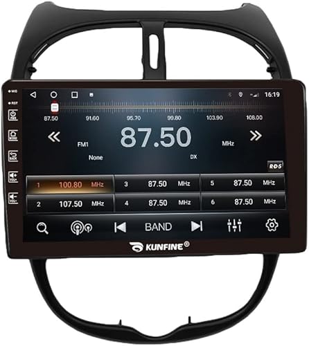 Miniatura 56 de Kunfine Coche CarPlay Android Navegación Automática Estéreo GPS Radio Cámara Pantalla 9 "IPS Pantalla Táctil Headunit Tablet Pad Media Player Para