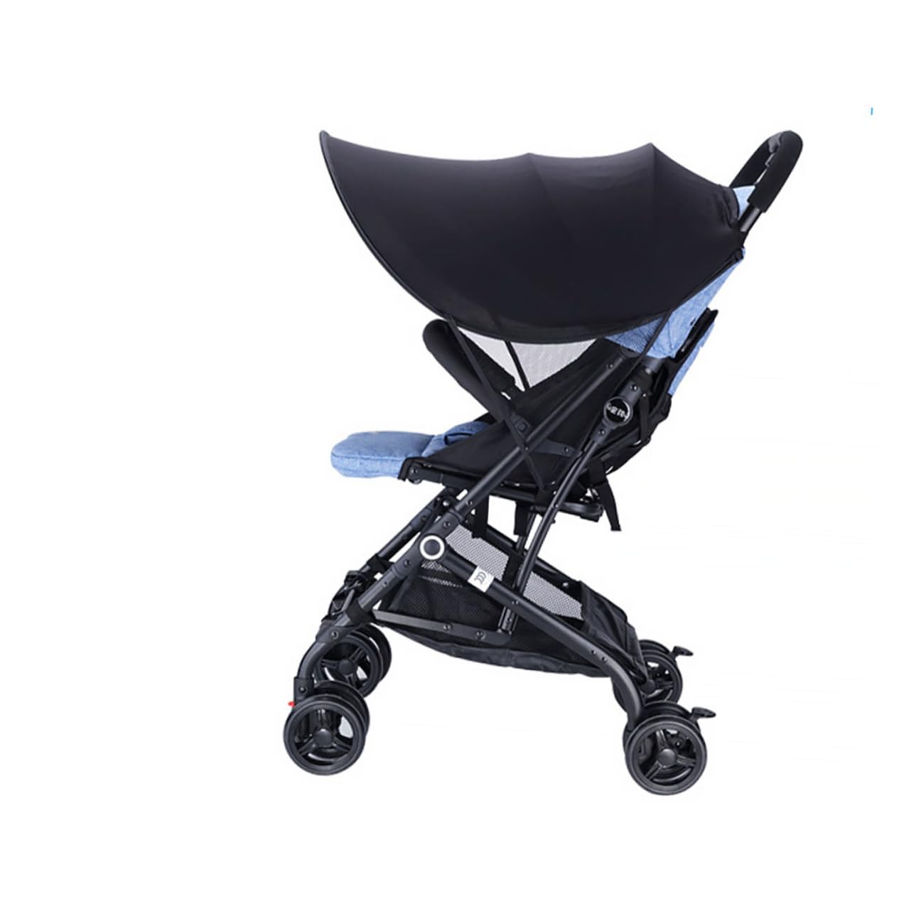 1stück Babywagen Sonnenschutz Vollständige Abdeckung Uv-schutz Für Kinderwagen Und Autositz Atmungsaktives Material Für Heiße Tage Einsetzbar