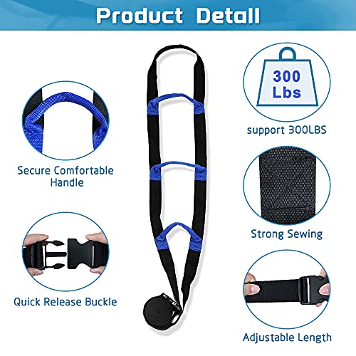 NEPPT Bed Ladder Assist Pull Up Bed Rope Ladder Beds Rails Assist