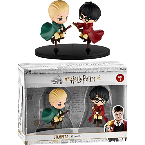 P.m.i. Harry & Draco On Brooms | Collection Of 13 Harry Potter Stamps | Harry Potter Gifts & Harry Potter Toys | Party Supplies, Party Decor, Mini Figurines, Toys, Gifts #TOP26