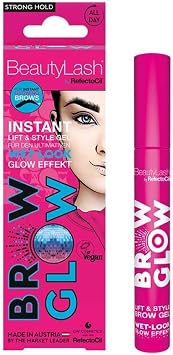 Brow Glow - BeautyLash By RefectoCil - Instant Lift & Style Gel | Shiny Eyebrows, Strong Hold & Natural Shine