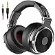 OneOdio Pro 50 Over-Ear Studiokopfhörer [Hi-Res Audio, 50mm Treiber] – Professionelle DJ Kopfhörer mit Kabel (3,5mm & 6,35mm), SharePort, Memory-Protein Ohrmuscheln für Podcast, PC, PS4, Smartphone