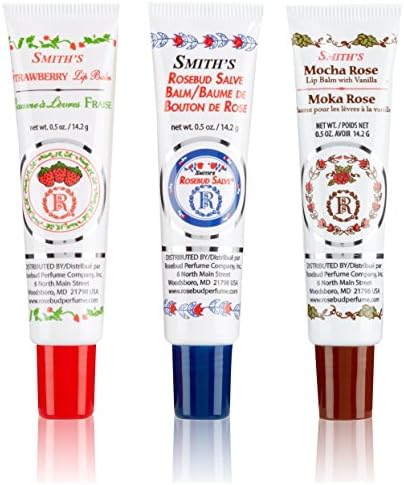 Rosebud Medley Of Lip Balm Tubes, 0.5 Ounce, 2.4 Count