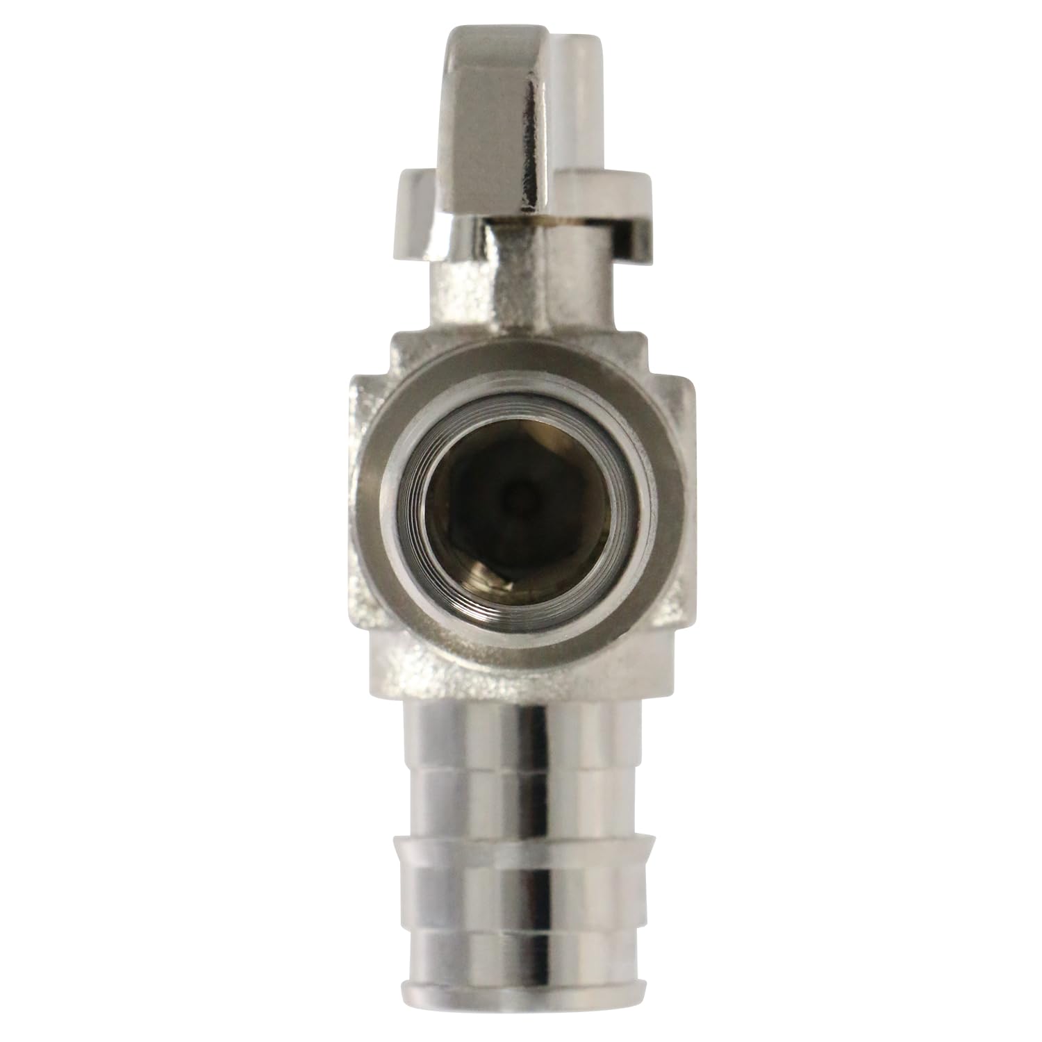 XFITTING Propex Expansión F1960 1/2 "Válvula de ángulo, válvula de bola de ángulo Pex A, puerto completo, latón sin plomo, para Uponor (Wirsbo), Siou Chief, 10 paquetes