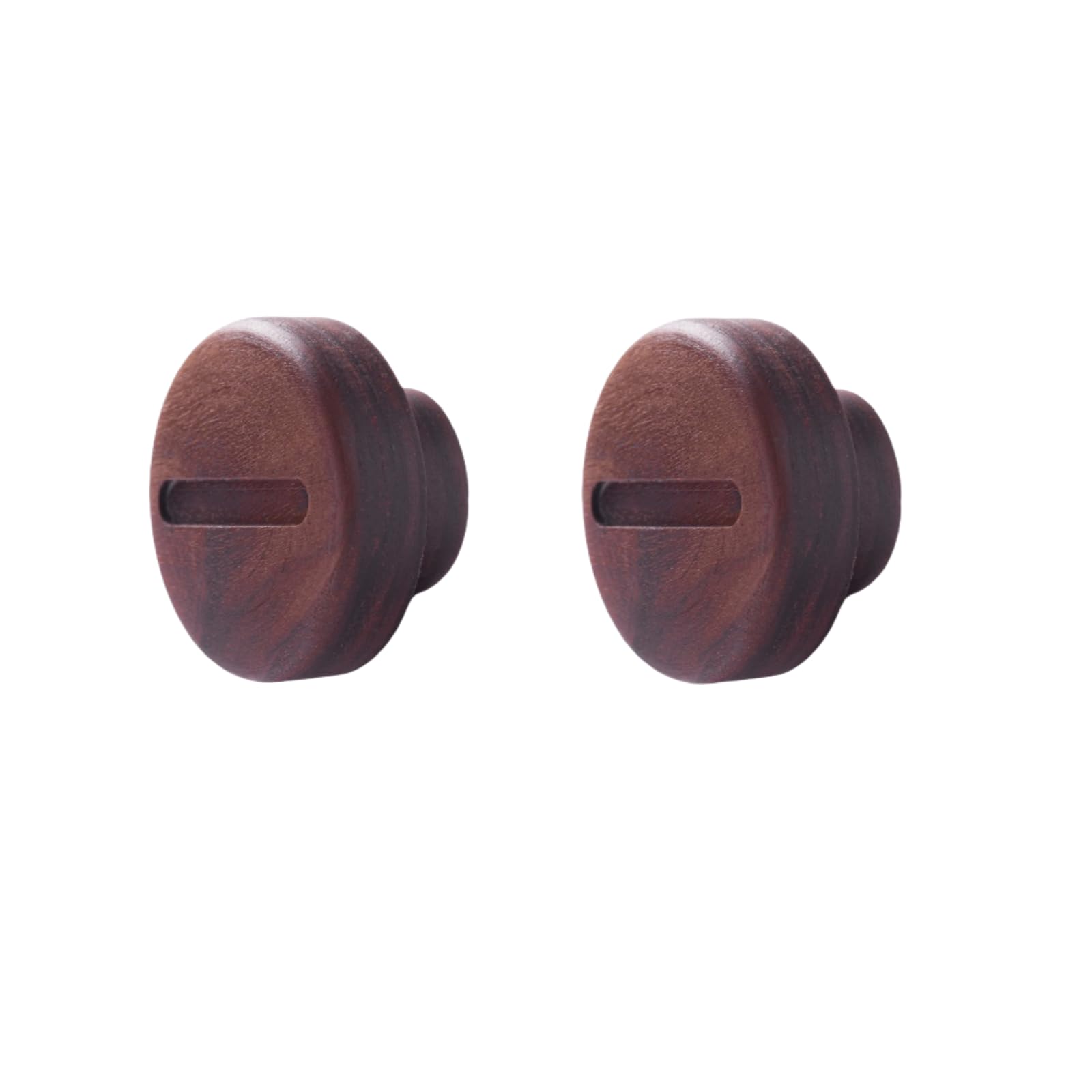 ITTRUH Round Wood Drawer Knobs,Wardrobe Handle Clothes Cabinet Kitchen