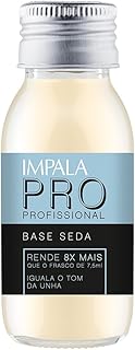 Esmalte Base Seda Tratamento Linha Professional 60 Ml, Impala Cosmeticos, Branca