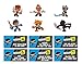 NINJA KIDZ TV Series 1 Collector Pack B | Includes 6 Ninja Action Figures and Mission Cards | Unique Removable Weapons | Great Gift & Fun Toy for Kids