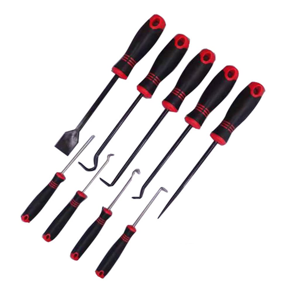 4 Pezzi Raschietto Gancio Set Utensili Paraolio Estrattore Gomma