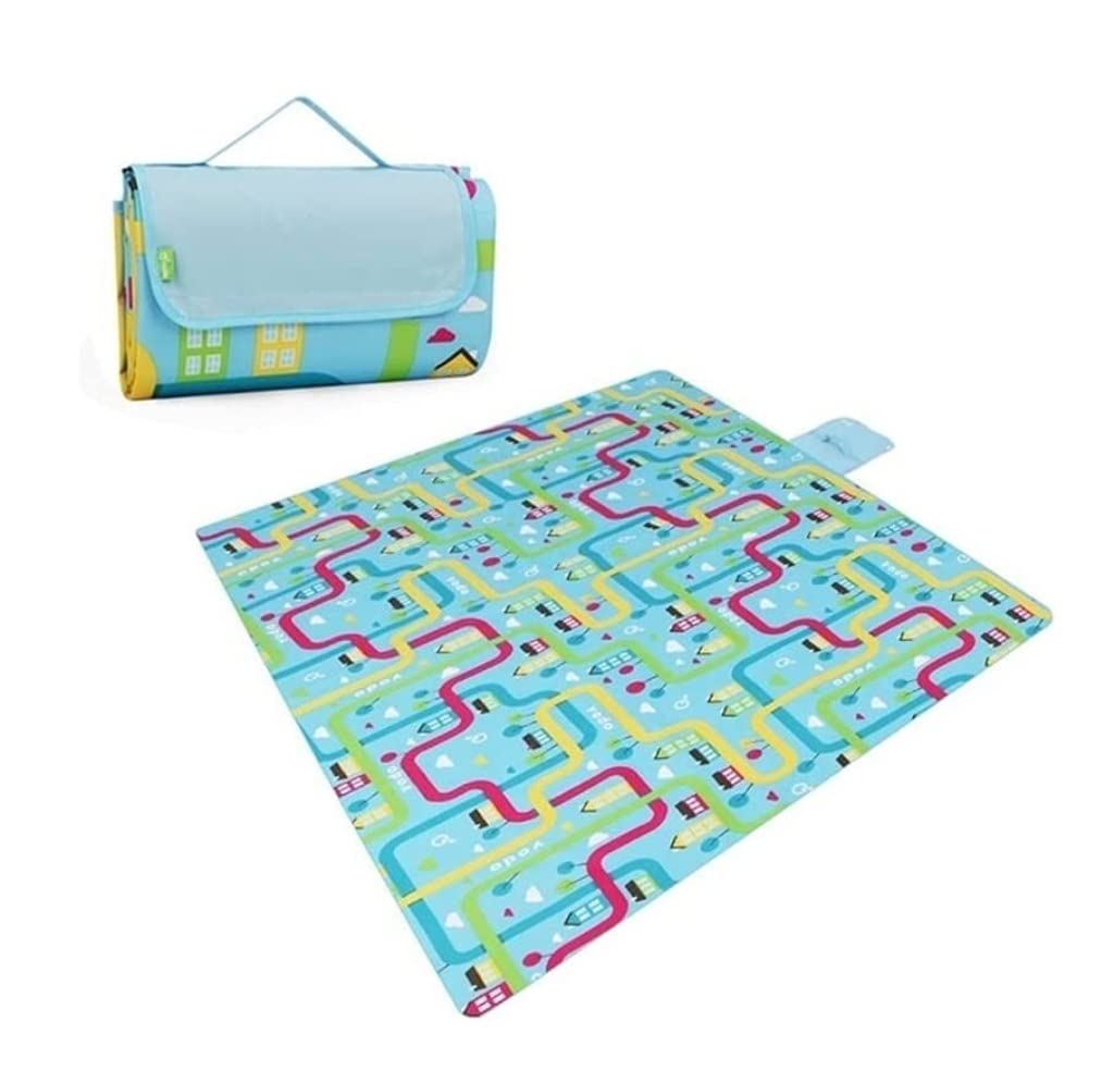 Couverture Pique Nique Exterieur Tapis De Pique-Nique Imperméable Portable De Couverture De Plage De Sable Adapté Au Camping Et À La Randonnée De Plage Tapis Pique Nique(A)