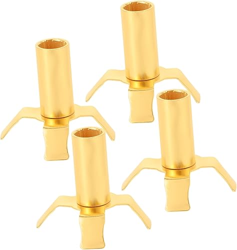 TIDTALEO 4 Uds. Marcos de soporte de mecha Soporte de lámpara de mantequilla Soporte de lámpara de Buda Soporte de mecha Soporte de mecha Marco