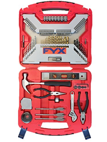 FYX All-in-one Household Drill and Drive Set With Hand Tools (102 pcs)