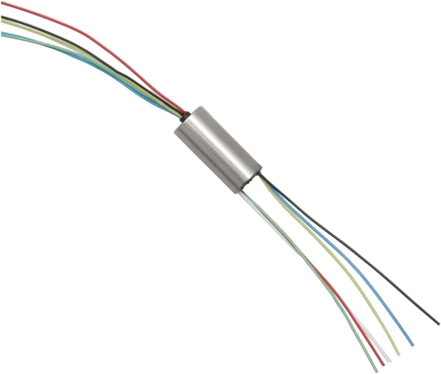 5.5/6/8mm OD UAV Slip Ring 300RPM 4-Channel 6-Channel 1A Rotary Conductive Joint Connector Collector Ring(Dia. 8mm 4CH)