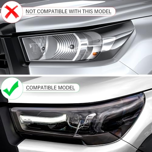 Protection de phare pour Toyota Hilux pour éviter les fissures de gravillons sur SR5 - 3