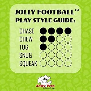 Jolly Dog Football 8-Green Apple, (Model: JF08 GR), for All Breed Sizes Jolly Dog Football 8 Green Apple Model JF08 GR for All Breed Sizes