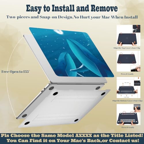 Funda MacBook Pro 13 pulgadas A1278 carcasa de plástico con protector de teclado CD-ROM 2012 2011 7