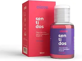 A SÓS - Óleo Beijável Olove Sentidos Morango Hot- 30 ml