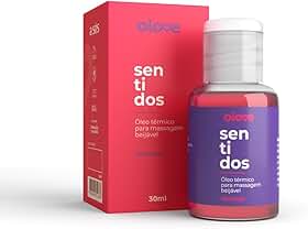 A SÓS - Óleo Beijável Olove Sentidos Morango Hot- 30 ml