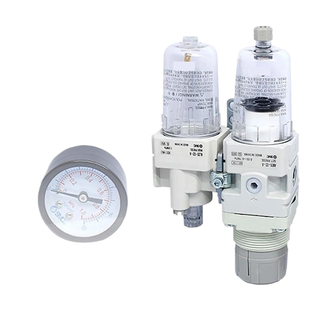 Regulador de filtro modular que elimina impurezas y estabiliza la presión del aire comprimido