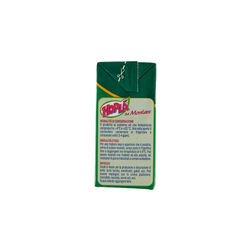 Hopla Panna Vegetale Da Montare 24 Brik da 200 Ml