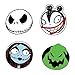 Price comparison product image Neca Nightmare Before Christmas Nbx Character Heads Coasters (Set Of 4)