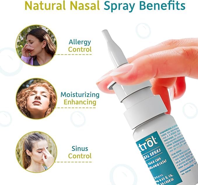 Miniatura 2 de Nasitrol Spray nasal natural  Saline Nasal Care Daily Mist  Spray nasal severo hidratante sinusal aerosoles nasales y alivio instantáneo para uso