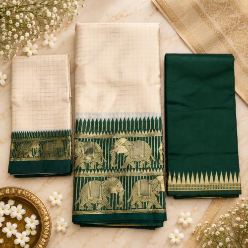 Image of Unstiched South Indian Lehenga Choli For Women For Fastive Wear