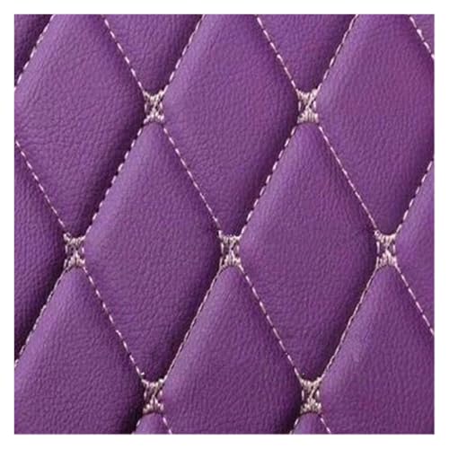 Tapis de coffre personnalisé en cuir PU violet haut de gamme pour Peugeot 408