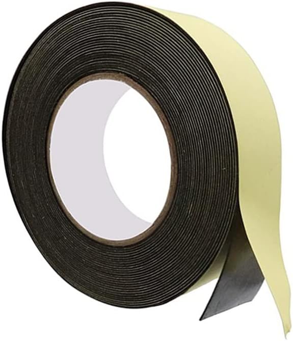 Foam Tape, Adhesive Foam Tape, for Insulation Soundproofing Neoprene Rubber Door Weather Stripping Sponge Foams Tape(Thick 2mm Length 5m,30mm)