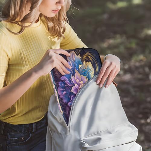 Funda Boho Mandala Lotus para laptops 13-14 pulg miniatura 6