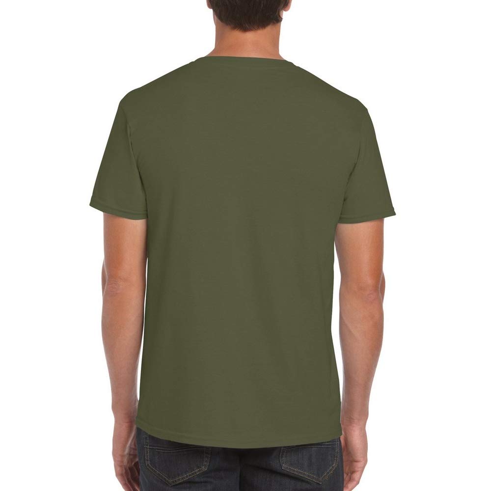 Gildan Men's Short Sleeve T-Shirt 4XL Mid Grey