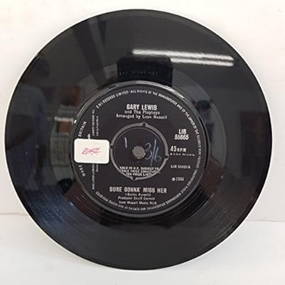 GARY LEWIS & THE PLAYBOYS, sure gonna' miss her, B side I don't wanna say goodnight, LIB 55865, 7" single