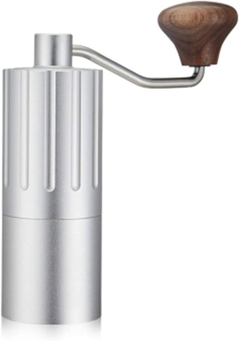 Manual Coffee Mill Grinder with Ceramic Burrs with Stainless Steel Handle Coffee container