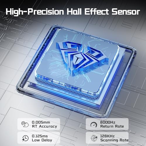 Image of Aula Hero 99 Wired Gaming Keyboard, Hall Effect Switch with Rapid Trigger