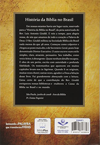 História da Bíblia no Brasil