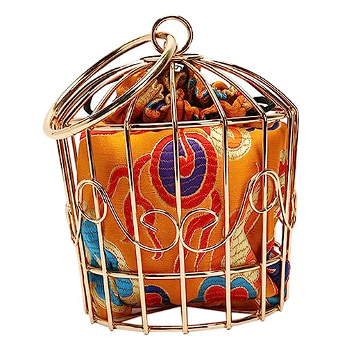 Sac cage à oiseaux jaune pour illuminer vos soirées d'été